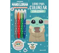 Star Wars. The Mandalorian. Libro para colorear con ceras: Con pegatinas