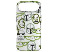 Star Wars The Mandalorian Mando Grogu and Gamorreans Pattern Coque pour iPhone Air