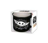 Star Wars The Mandalorian Mug céramique 400 ml Noir et Blanc