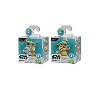 HASBRO - STAR WARS - The Mandalorian - Pack de 2 Figurines Grogu 5 G