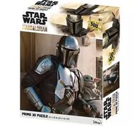 Star Wars: The Mandalorian - Puzzle Lenticulaire Grogu Et Mando 500 P