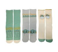 Star Wars The Mandalorian Socks 3-Pack Grogu S-M Heroes Inc