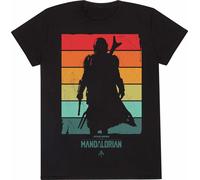 Star Wars : The Mandalorian - T-shirt homme/femme unie HE1483 (S) (Noir)