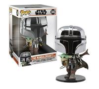 Star Wars The Mandalorian Tenant L Enfant Figurine POP 380 Vinyle Over-Sized