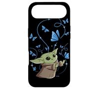 Star Wars The Mandalorian The Child avec Papillons Bleus Coque pour iPhone Air