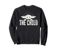 Star Wars The Mandalorian The Child Grogu Weathered Logo Sweatshirt