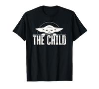 Star Wars The Mandalorian The Child Grogu Weathered Logo T-Shirt