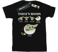 Star Wars - "The Mandalorian The Child Moods" T-shirt pour femme BI45706 (XXL) (Noir)
