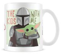 Star Wars The Mandalorian - The Kids With Me Unisexe Mug Standard Céramique Stan