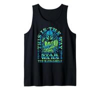 Star Wars: The Mandalorian The Way Groovy Vintage Logo Débardeur
