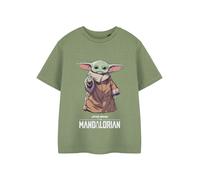 Star Wars The Mandalorian Vert Grogu T-shirt à manches courtes Garçon