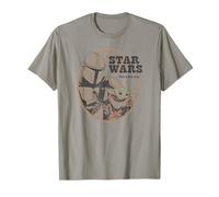 Star Wars: The Mandalorian Vintage Baby Yoda Logo T-Shirt