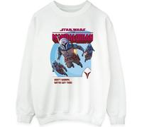 Star Wars - "The Mandalorian We've Got This" Sweat-shirt pour homme BI46585 (L) (Blanc)