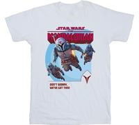 Star Wars - "The Mandalorian We've Got This" T-shirt pour homme BI47282 (XXL) (Blanc)