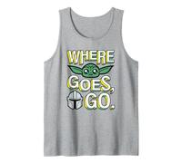 Star Wars The Mandalorian Where Grogu Goes Cute Débardeur