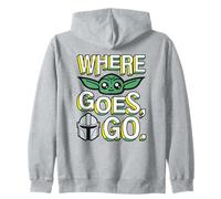 Star Wars The Mandalorian Where Grogu Goes Cute Sweat à Capuche