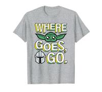 Star Wars The Mandalorian Where Grogu Goes Cute T-Shirt
