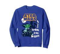 Star Wars The Mandalorian Where I Go Poster Sweatshirt