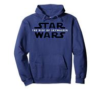 Star Wars The Rise of Skywalker All Movie Vertical Back C4 Sweat à Capuche, Unisexe pour Adultes, Bleu Marine, S