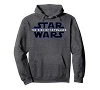 Star Wars The Rise of Skywalker All Movie Vertical Back C4 Sweat à Capuche, Unisexe pour Adultes, Chiné Foncé, XXL