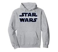 Star Wars The Rise of Skywalker All Movie Vertical Back C4 Sweat à Capuche, Unisexe pour Adultes, Gris Chiné, S
