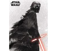 Star Wars: The Rise of Skywalker - Impression sur toile (80 cm x 60 cm) (Noir/Gris)