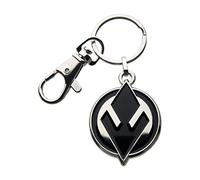 Star Wars: The Rise of Skywalker, Unisex Adult, Star Wars Episode 9 Sith Symbol with Stainless Steel Key Chain, Silver, Black, One Size