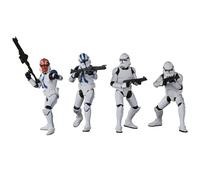 Star Wars Figurines Vintage Collection Phase II Clone Trooper Ahsoka 9,5 cm Lot de 4