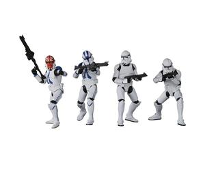 STAR WARS The Vintage Collection Phase II Clone Trooper, Ahsoka Lot de 4 figurines de collection 9,5 cm