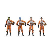 STAR WARS The Vintage Collection X-Wing Pilot Lot de 4 figurines de collection Ahsoka 9,5 cm