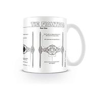 Star Wars - Tie Fighter Sketch, Multicolore, 11 oz/315 ML Mug