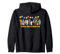 Star Wars Today We Celebrate Classic Characters Party Sweat à Capuche