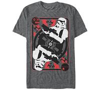 Star Wars T-Shirt pour Homme, Gris Anthracite chiné, XXL