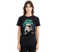 Star Wars Trooper Street Glare T-Shirt Femme, Noir, XL