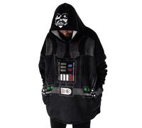 Star Wars Unisexe Couverture portable Sweat à capuche | Pull à capuche pour adultes avec graphiques de personnages Einheitsgröße Vêtements de détente doublés Sherpa