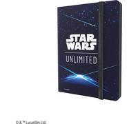 Gamegenic, Star Wars : Unlimited Album 18 poches - Carte arrière bleue