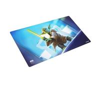 Star Wars Unlimited Yoda Prime Game Mat - Officially Licensed, Full-Color Printed, Playmat, Slip-Resistant 24" by 14" Rubber Mat, Compatible with TCGs & LCGs, Made by Gamegenic
