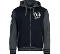 Star Wars Vader Defend Homme Sweat-Shirt zippé à Capuche Noir M 100% Coton Regular/Coupe Standard