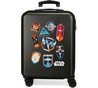 Star Wars - Valise cabine "Badges" - noir - 55 x 38 x 20 CM - Noir Noir G