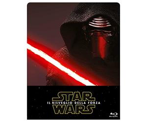 Star Wars VII-Il Risveglio Della Forza (Steelbook Br+Disco Bonus) [Blu-ray]