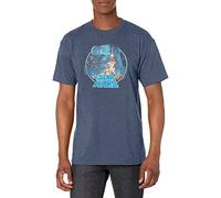 Star Wars Vintage Victory Short Sleeve T-Shirt, Heather Navy, Taille L Men's