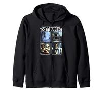 Star Wars Why It's Awesome To Be A Jedi Panels Zip Hoodie