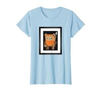 Star Wars Wicket Ewok Chibi Kawaii Cute T-Shirt, Femme, Bleu Céleste, XXL