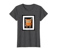 Star Wars Wicket Ewok Chibi Kawaii Cute T-Shirt, Femme, Chiné Foncé, S