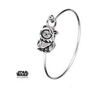 STAR WARS - Women's Stainless Steel 3D Ewok Bangle Bracelet G