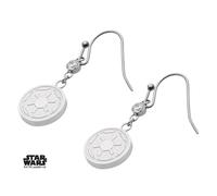 Star Wars - Women's Stainless Steel Empire Symbol Hook Dangle Earrings