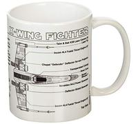 Star Wars - X-Wing Fighter Sketch, Multicolore, 11 oz/315 ML Mug MG23480