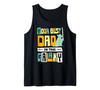 Star Wars Yoda Best Dad in The Galaxy Father's Day Gift Débardeur
