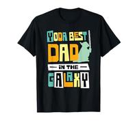 Star Wars Yoda Best Dad in The Galaxy Father's Day Gift T-Shirt
