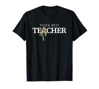 Star Wars Yoda Best Teacher Lightsaber Teacher’s Day Gift T-Shirt